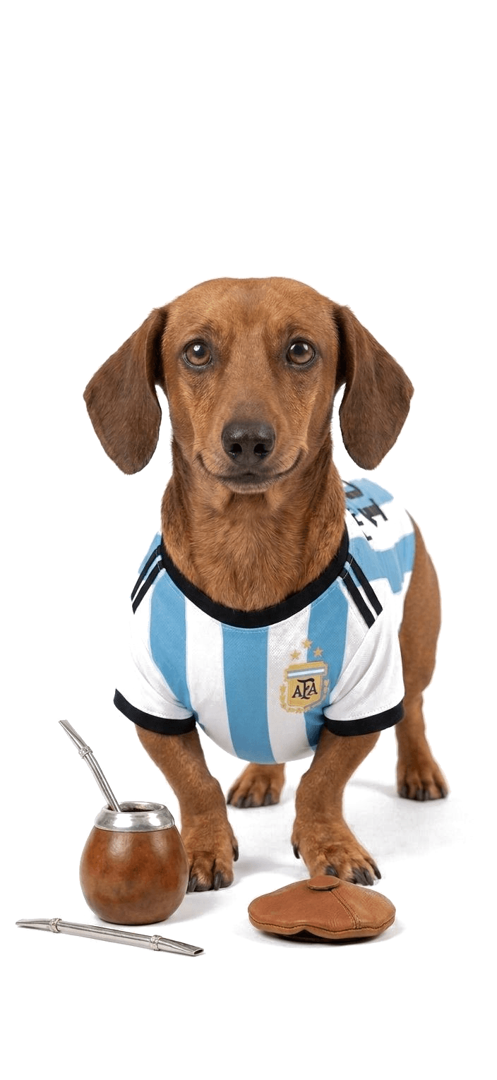 Pancho · mascota El Puente Materiales